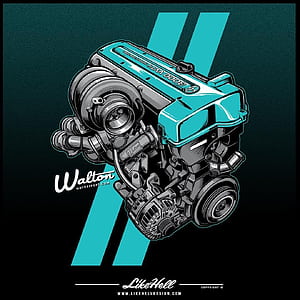 JDM Engine, HD phone wallpaper