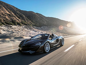 McLaren's New 570S Spider Supercar Adds Practicality to Luxury, Convertible Cars, HD wallpaper