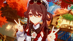 Hu Taos new Outfit, Genshin Impact, Hu Tao, HD wallpaper