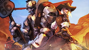 Overwatch Computer, HD wallpaper