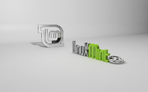 Linux Mint, Linux White, HD wallpaper