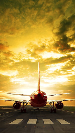 Background, Plane, HD phone wallpaper