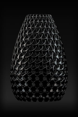 3D Parametric Pattern Design, HD phone wallpaper