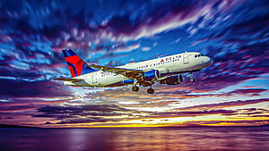 Delta Reclaims The Throne: Now No.1 Airline At This Fast Growing US Airport, Delta Air Lines, HD wallpaper