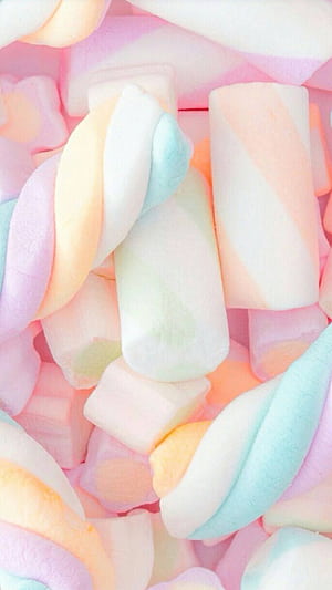 Marshmallows Candy, HD phone wallpaper