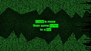 Programmer Code Byte Motto, HD wallpaper