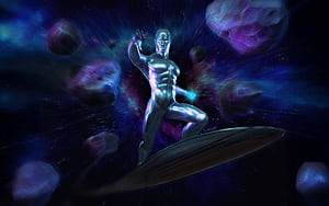 Silver Surfer , , Marvel Comics, Silver Surfer In Space, HD wallpaper