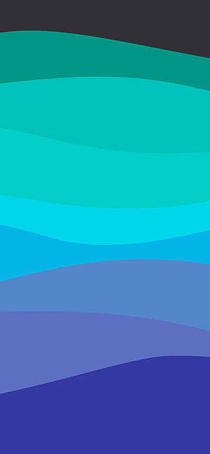 iPhone gradient waves, HD phone wallpaper