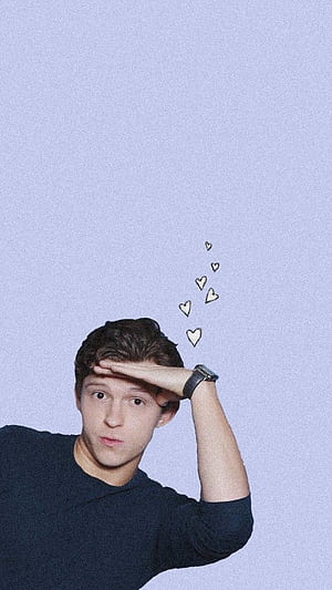 Tom Holland Cute, HD phone wallpaper