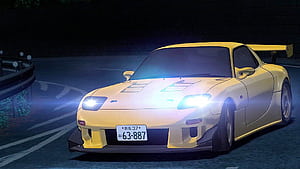 Initial D Rx7, HD wallpaper