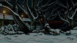 Dark Winter Lofi, HD wallpaper