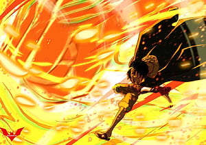 Luffy Red Roc, HD wallpaper