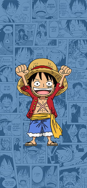 Monkey D. Luffy & Background, HD phone wallpaper