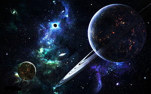 Sci Fi Space, HD wallpaper