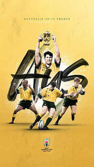 Rugby World Cup on X: We've got some, Wallabies, HD phone wallpaper