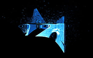 Arch Linux, Dark Arch Linux, HD wallpaper