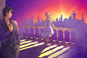 I Never Posted This Here But I Commissioned U Genkaiko Of Paultin And Evelyn To Give To Nate And Anna At Nate's Concert And It Literally Came Out So Stunning I'm Still So, A Court of Mist and Fury, HD wallpaper