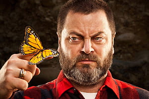 Nick Offerman, HD wallpaper