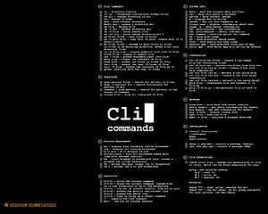 Very Handy Linux CLI Cheat Sheet, HD wallpaper