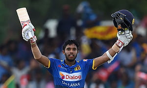Kusal Mendis' hits maiden ODI ton for Sri Lanka. Daily Mail Online, HD wallpaper