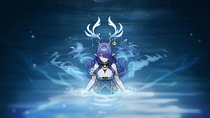 Character Teaser: Crown of Sacred Silver, Lauma Genshin Impact, HD wallpaper