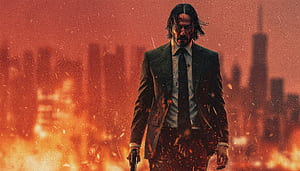 John Wick No Limits, john-wick, movies, artwork, art, digital-art, ai, HD wallpaper