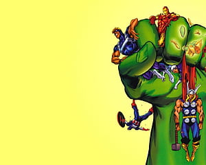 Hulk Comic Computer, HD wallpaper