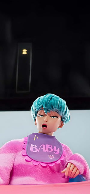 Kpop Demon Hunters iPhone, Baby Saja, HD phone wallpaper