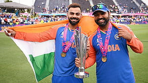 Virat Kohli shares anecdote behind iconic with Rohit Sharma after T20WC win: 'Samaira was on his shoulders, but', Virat Kohli T20 World Cup, HD wallpaper