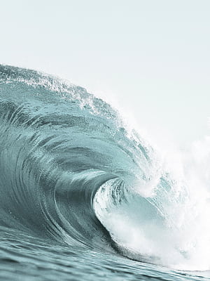 Big Wave Poster 12 x 16 in, Big Wave Surfing, HD phone wallpaper