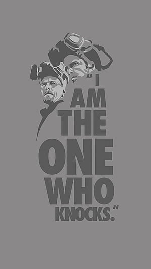 I am the one who knocks, HD phone wallpaper