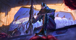 Sci Fi, warrior, HD wallpaper