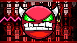 Geometry Dash Meltdown, HD wallpaper
