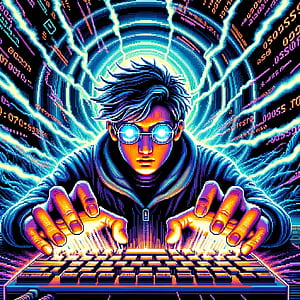 Git operations in JavaScript for pain, Hackerman, HD phone wallpaper