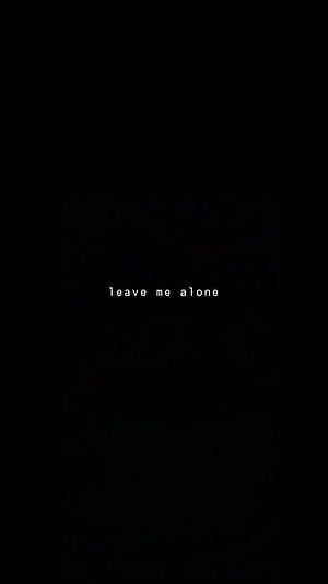 Alone Text, HD phone wallpaper
