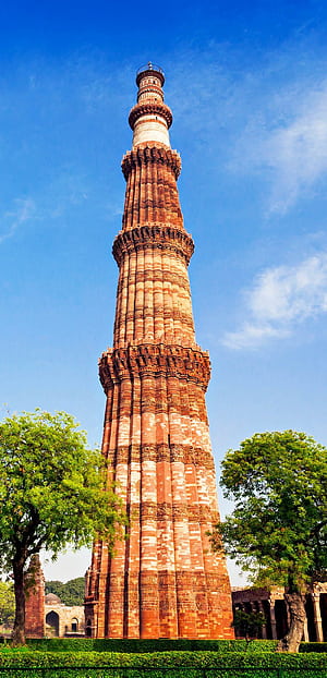 Qutub Minar ideas day trip, unesco world heritage site, day tours, HD phone wallpaper