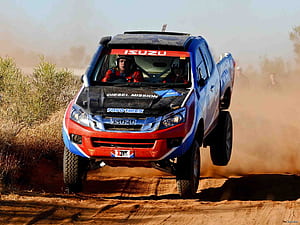 Isuzu D Max Rally Car 2013, HD wallpaper