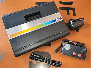 Atari 7800 Console Functional, HD wallpaper