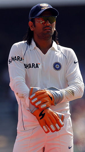 MS Dhoni's Best Hairstyles, Dhoni Long Hair, HD phone wallpaper