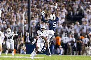 How Penn State's Jahan Dotson has raised his game in according to his position coach, HD wallpaper