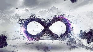 Infinity for mobile phone, Infinity, Infinity Loop, HD wallpaper