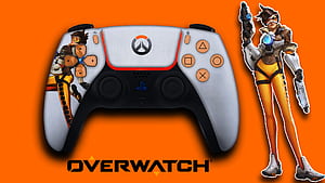 Custom PS5 Controller, HD wallpaper