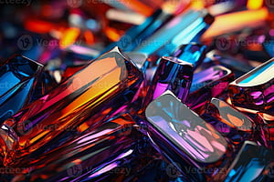 Abstract background featuring, 3D Objects, HD wallpaper