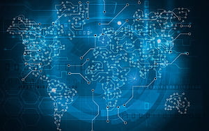 Digital Map, HD wallpaper