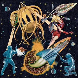 Sci Fi Pulp, Retro Sci-fi, HD phone wallpaper