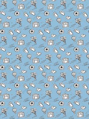 Summer Beach Elements, HD phone wallpaper