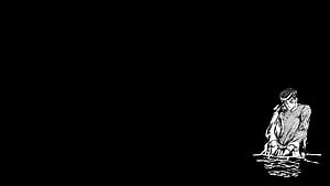 Black & White Jojo PC, Jojo Dark, HD wallpaper