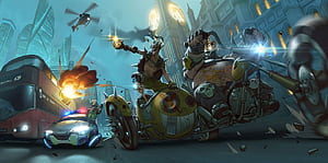 Overwatch Computer, HD wallpaper