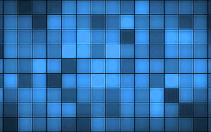 blue background with squares, blue abstraction, creative background, art, blue mosaic for with resolution . High Quality, Blue Tile, HD wallpaper