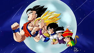 EVOLUTION, Goku Evolution, HD wallpaper